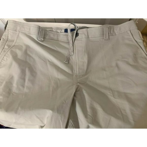 New George Outdoor Men’s Sz 44 10'' Flat Front Shorts Above The Knee Gray NWT‎ - Picture 1 of 7